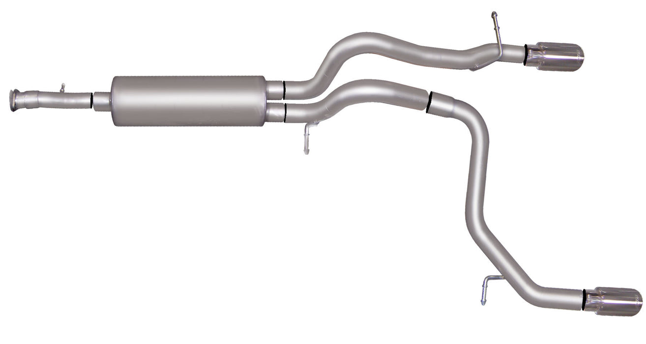 Gibson Performance Exhaust 312700 Cat-Back Dual Split Exhaust System; Aluminized - Truck Part Superstore
