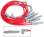 MSD 31339 Custom Spark Plug Wire Set; 8.5mm; For Use On Ford Engines w/HEI Boots; Red; - Truck Part Superstore