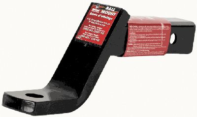 Husky Towing 31363 Fits 2" Recvr 5K Gross Wt 6" Drop/4-3/4" Rise 11-1/2" Shank Lgth W/O Ball Steel - Truck Part Superstore