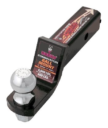 Husky Towing 31366 Fits 2" Recvr 6K Gross Wt 3/4" Rise 6-3/4" Shank Length Inc Pin & Clip - Truck Part Superstore