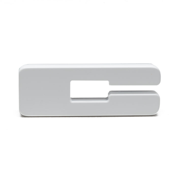 Oracle Lighting 3140-C-001 Universal Illuminated LED Letter Badges - Matte White Surface Finish - C - Truck Part Superstore