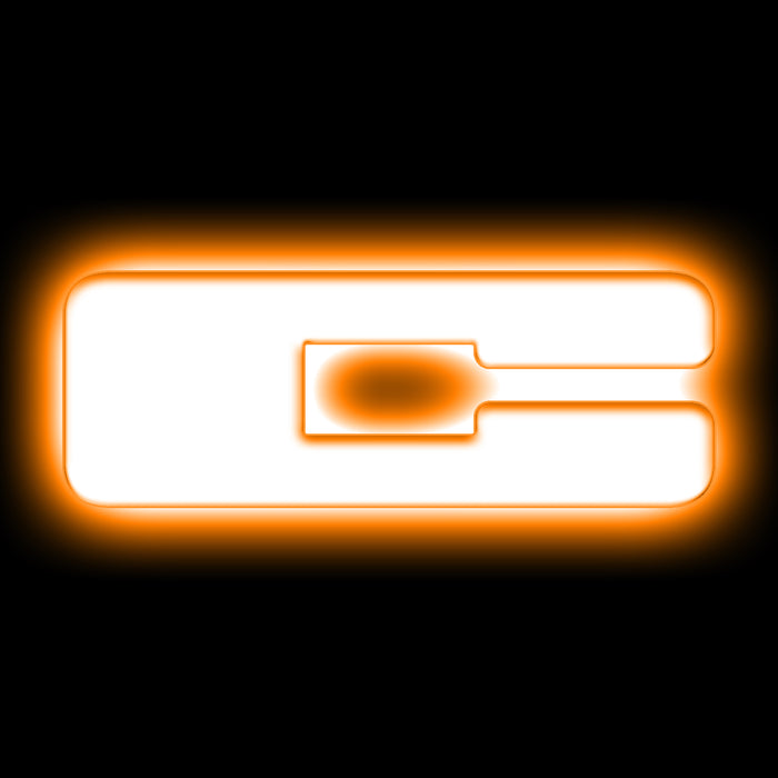 Oracle Lighting 3140-C-005 Universal Illuminated LED Letter Badges - Matte White Surface Finish - C - Truck Part Superstore
