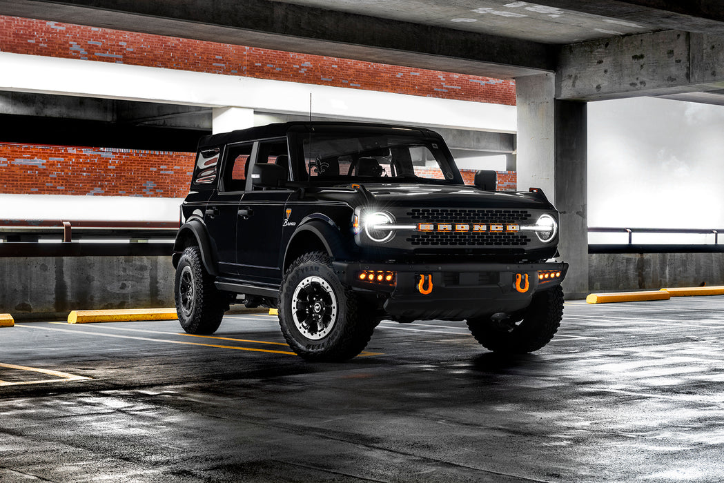 Oracle Lighting 3140-E-005 Universal Illuminated LED Letter Badges - Matte White Surface Finish - E - Truck Part Superstore