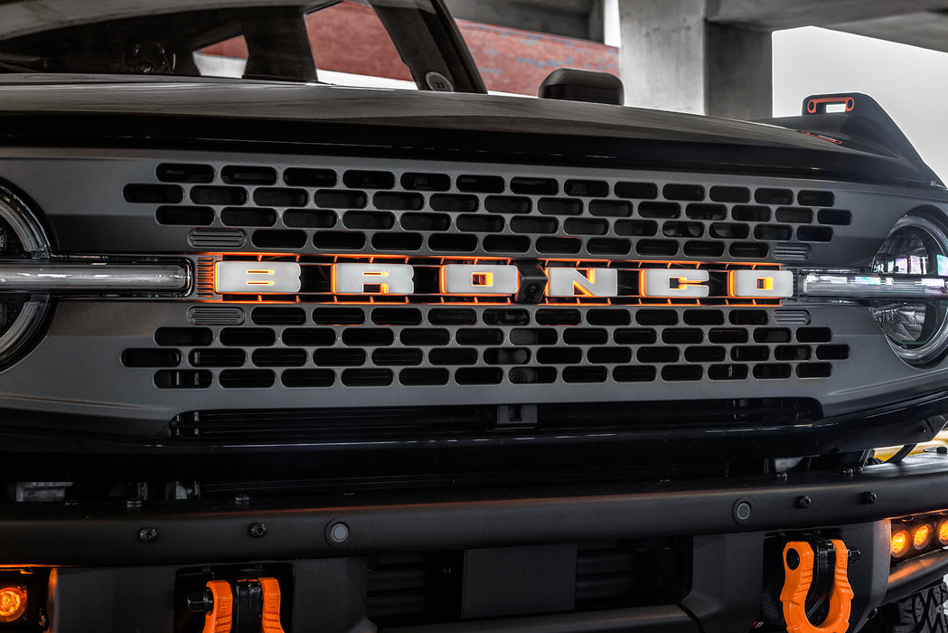 Oracle Lighting 3140-F-005 Universal Illuminated LED Letter Badges - Matte White Surface Finish - F - Truck Part Superstore