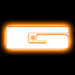 Oracle Lighting 3140-G-005 Universal Illuminated LED Letter Badges - Matte White Surface Finish - G - Truck Part Superstore
