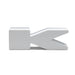 Oracle Lighting 3140-K-001 Universal Illuminated LED Letter Badges - Matte White Surface Finish - K - Truck Part Superstore