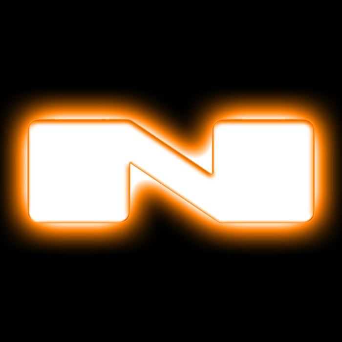 Oracle Lighting 3140-N-005 Universal Illuminated LED Letter Badges - Matte White Surface Finish - N - Truck Part Superstore