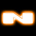 Oracle Lighting 3140-N-005 Universal Illuminated LED Letter Badges - Matte White Surface Finish - N - Truck Part Superstore