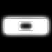 Oracle Lighting 3140-O-001 Universal Illuminated LED Letter Badges - Matte White Surface Finish - O - Truck Part Superstore