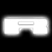 Oracle Lighting 3140-R-001 Universal Illuminated LED Letter Badges - Matte White Surface Finish - R - Truck Part Superstore