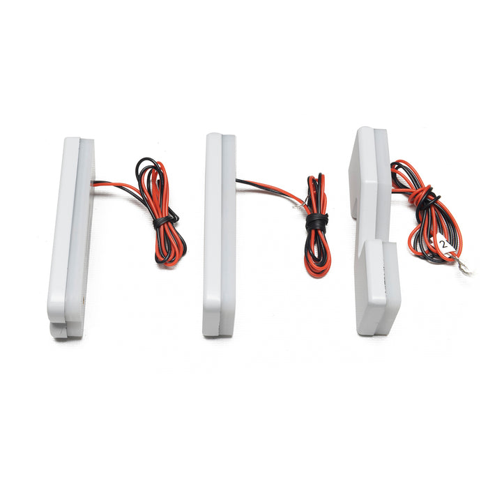 Oracle Lighting 3140-R-001 Universal Illuminated LED Letter Badges - Matte White Surface Finish - R - Truck Part Superstore