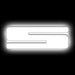 Oracle Lighting 3140-S-001 Universal Illuminated LED Letter Badges - Matte White Surface Finish - S - Truck Part Superstore