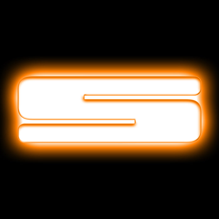 Oracle Lighting 3140-S-005 Universal Illuminated LED Letter Badges - Matte White Surface Finish - S - Truck Part Superstore