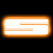Oracle Lighting 3140-S-005 Universal Illuminated LED Letter Badges - Matte White Surface Finish - S - Truck Part Superstore