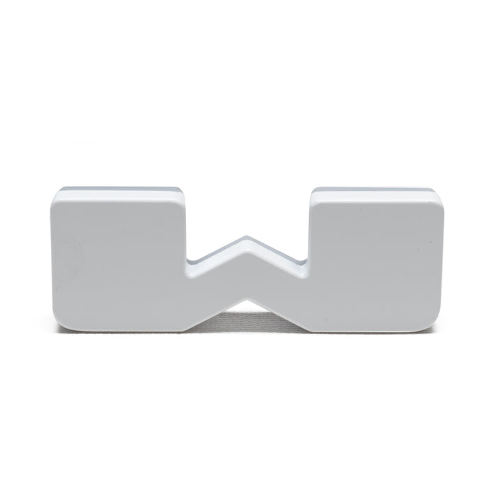 Oracle Lighting 3140-W-001 Universal Illuminated LED Letter Badges - Matte White Surface Finish - W - Truck Part Superstore
