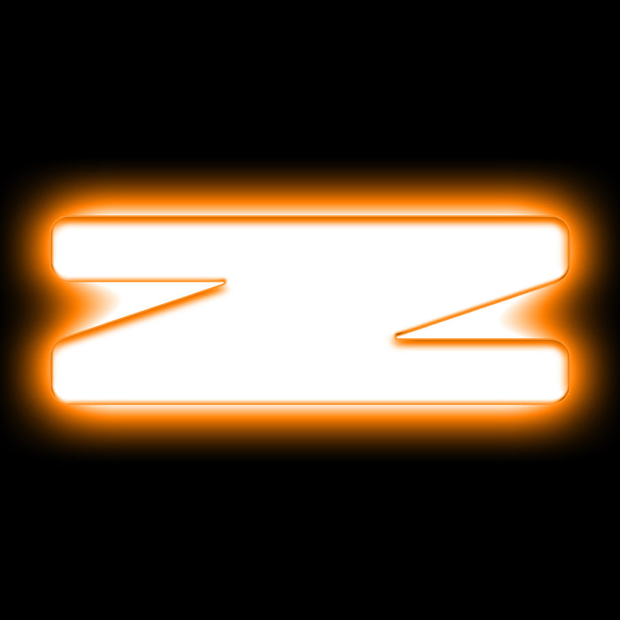 Oracle Lighting 3140-Z-005 Universal Illuminated LED Letter Badges - Matte White Surface Finish - Z - Truck Part Superstore