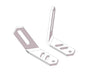 Husky Towing 31401 Replacement Right and Left Angle Brackets Used In Base Rail Installation - Truck Part Superstore