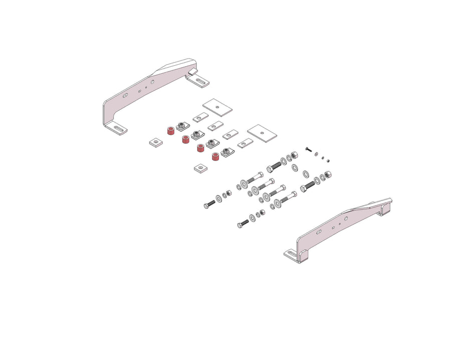 Husky Towing 31407 Bracket Bolt-On No Drilling Required With 2 Brackets - Truck Part Superstore