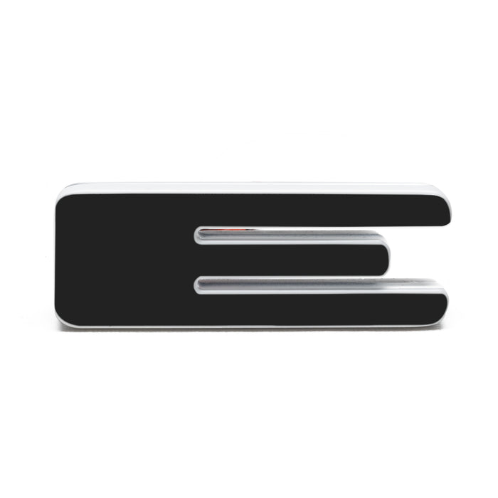 Oracle Lighting 3141-E-005 Universal Illuminated LED Letter Badges - Matte Black Surface Finish - E - Truck Part Superstore