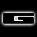 Oracle Lighting 3141-G-001 Universal Illuminated LED Letter Badges - Matte Black Surface Finish - G - Truck Part Superstore
