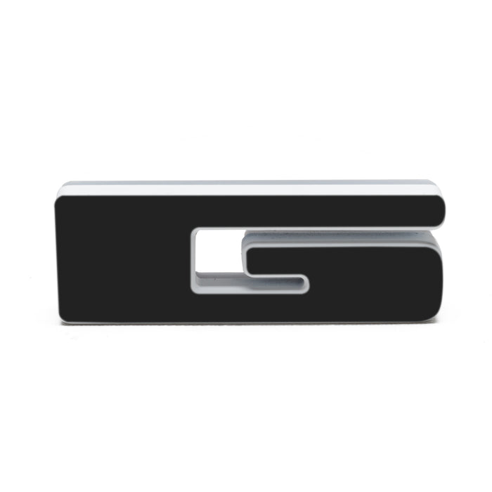 Oracle Lighting 3141-G-005 Universal Illuminated LED Letter Badges - Matte Black Surface Finish - G - Truck Part Superstore