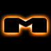 Oracle Lighting 3141-M-005 Universal Illuminated LED Letter Badges - Matte Black Surface Finish - M - Truck Part Superstore