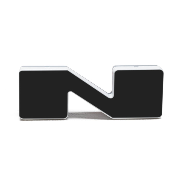 Oracle Lighting 3141-N-001 Universal Illuminated LED Letter Badges - Matte Black Surface Finish - N - Truck Part Superstore