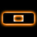 Oracle Lighting 3141-O-005 Universal Illuminated LED Letter Badges - Matte Black Surface Finish - O - Truck Part Superstore