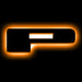 Oracle Lighting 3141-P-005 Universal Illuminated LED Letter Badges - Matte Black Surface Finish - P - Truck Part Superstore