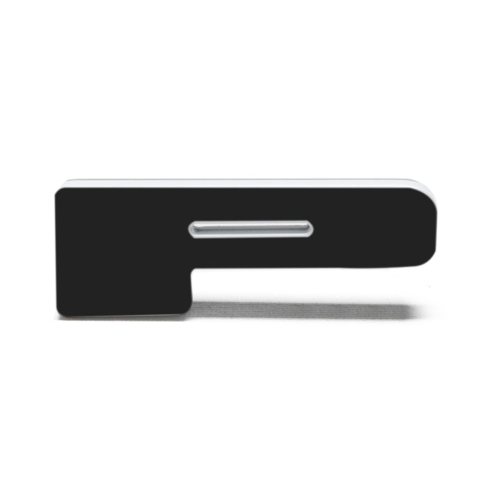 Oracle Lighting 3141-P-005 Universal Illuminated LED Letter Badges - Matte Black Surface Finish - P - Truck Part Superstore
