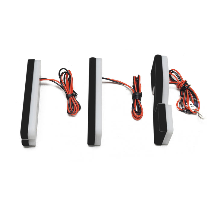 Oracle Lighting 3141-Q-005 Universal Illuminated LED Letter Badges - Matte Black Surface Finish - Q - Truck Part Superstore