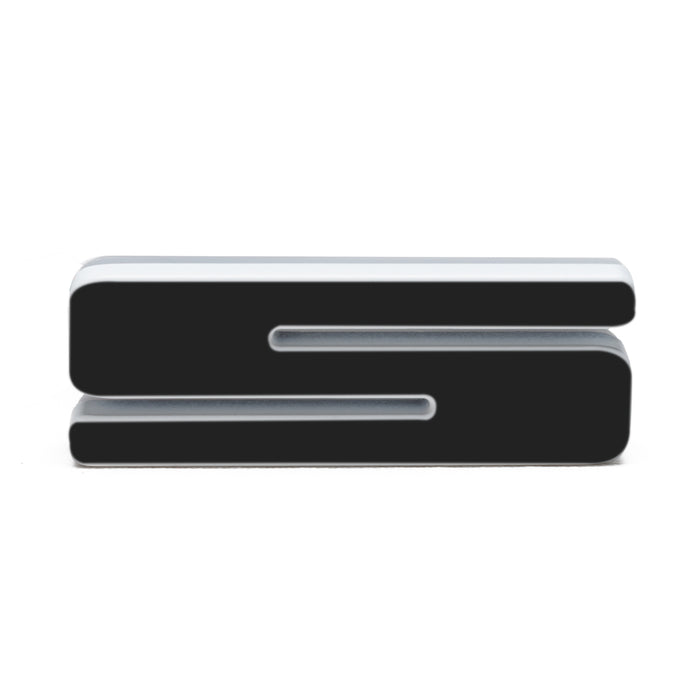 Oracle Lighting 3141-S-005 Universal Illuminated LED Letter Badges - Matte Black Surface Finish - S - Truck Part Superstore