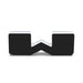 Oracle Lighting 3141-W-005 Universal Illuminated LED Letter Badges - Matte Black Surface Finish - W - Truck Part Superstore