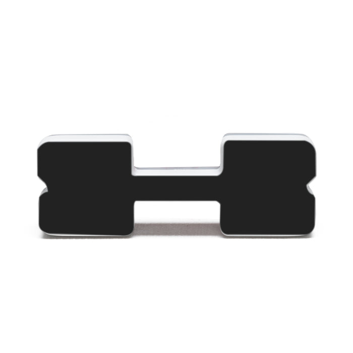 Oracle Lighting 3141-X-005 Universal Illuminated LED Letter Badges - Matte Black Surface Finish - X - Truck Part Superstore