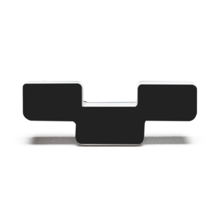 Oracle Lighting 3141-Y-005 Universal Illuminated LED Letter Badges - Matte Black Surface Finish - Y - Truck Part Superstore