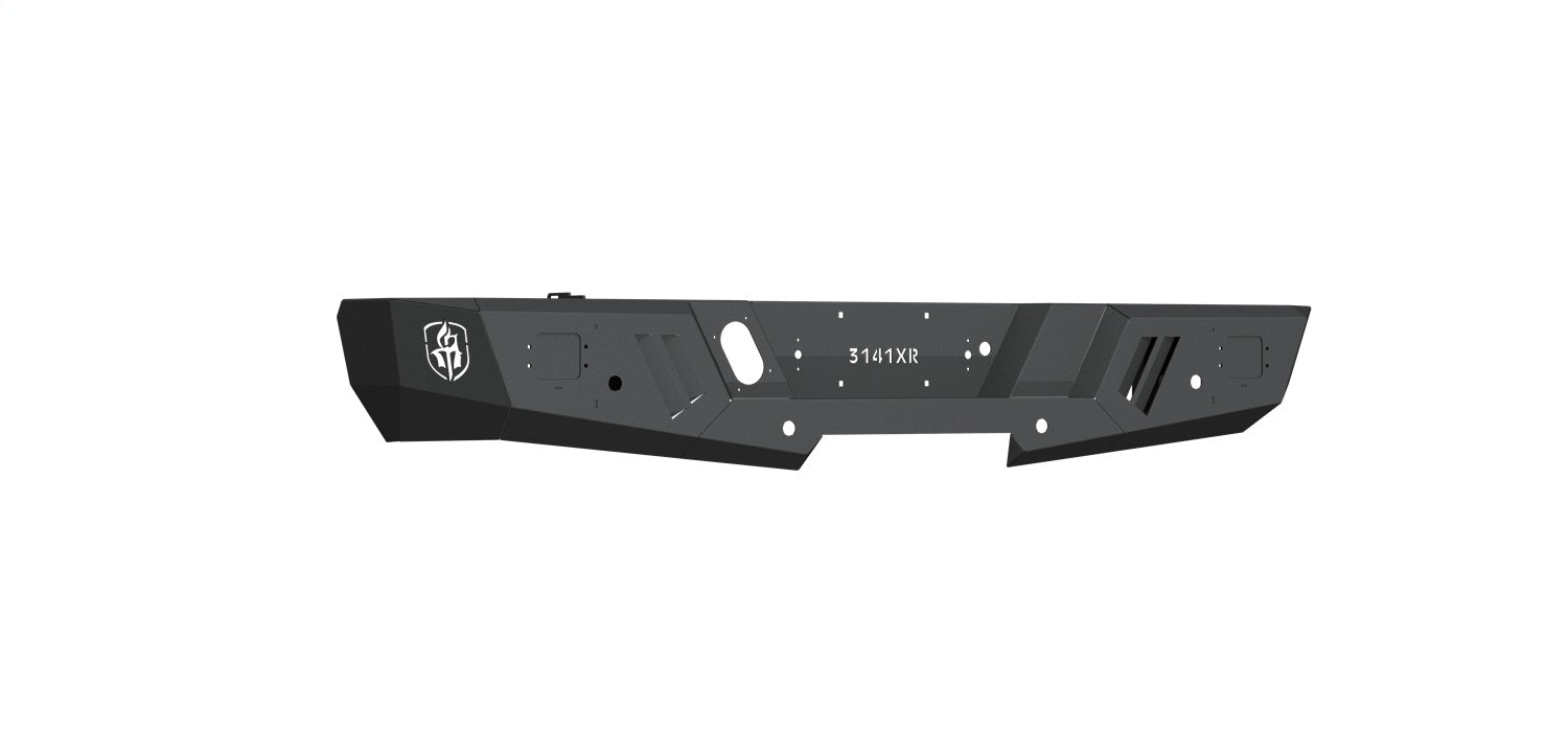 Road Armor 3141XR0B Spartan Rear Bumper; Texture Black; - Truck Part Superstore