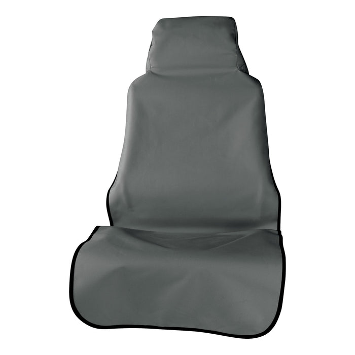 ARIES 3142-01 Seat Defender 58in. x 23in. Removable Waterproof Grey Bucket Seat Cover - Truck Part Superstore