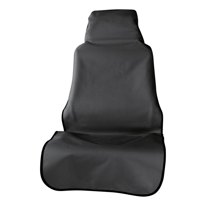 ARIES 3142-09 Seat Defender 58in. x 23in. Removable Waterproof Black Bucket Seat Cover - Truck Part Superstore