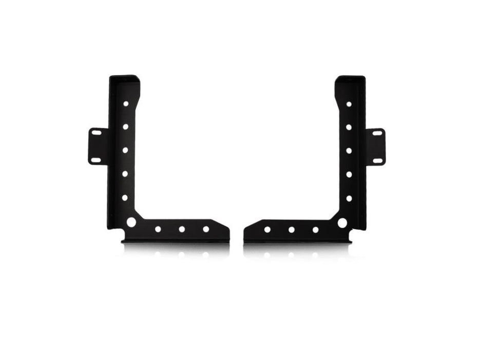 Cali Raised LED 31425403977770 Bed Channel Supports 14-20 Tundra Black Semi Gloss Powdercoat Cali Raised LED - Truck Part Superstore