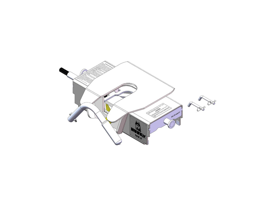 Husky Towing 31453 Replacement Head and Handle 16000 Pound Capacity - Truck Part Superstore