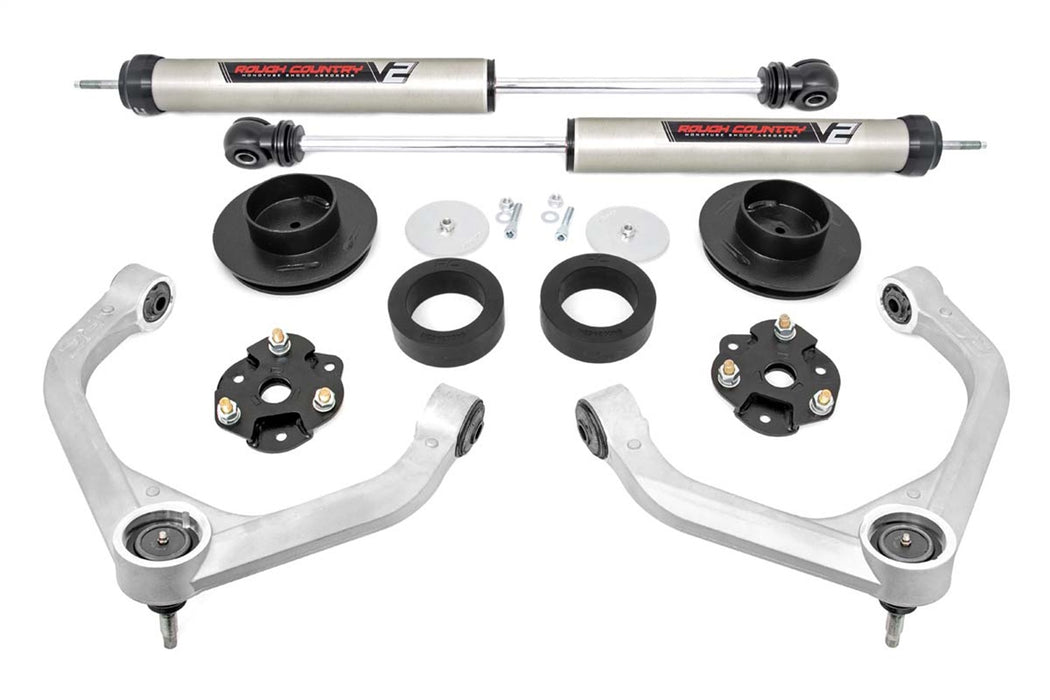 Rough Country 31470 3.5 Inch Ram Bolt-On Lift Kit w/ Rear V2 Shocks 19-20 Ram 1500 4WD Rough Country - Truck Part Superstore