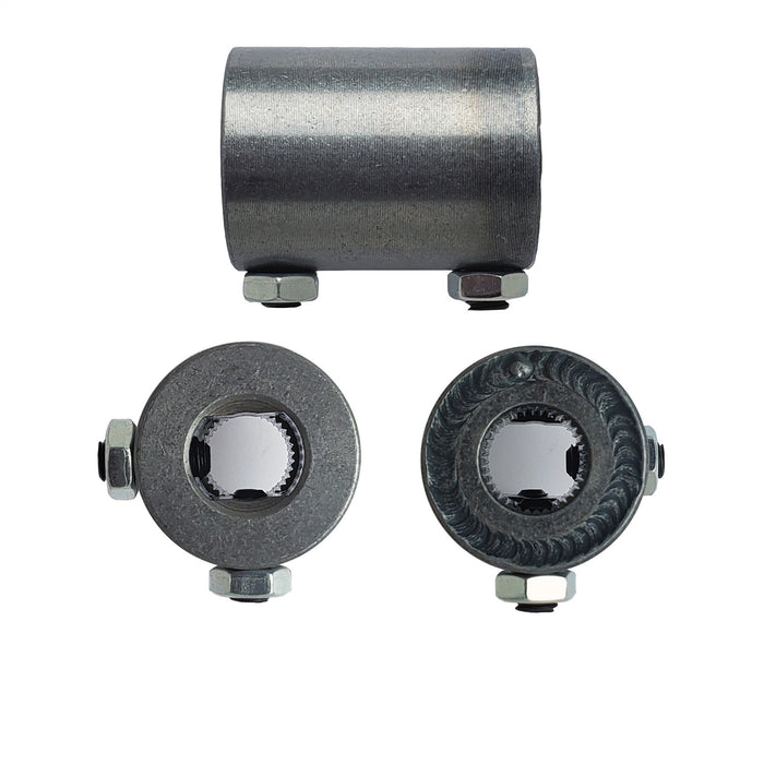 Borgeson 314925 Steering Coupler; Steel; 3/4in.DD X 11/16-36 Spline (17MM-36) - Truck Part Superstore