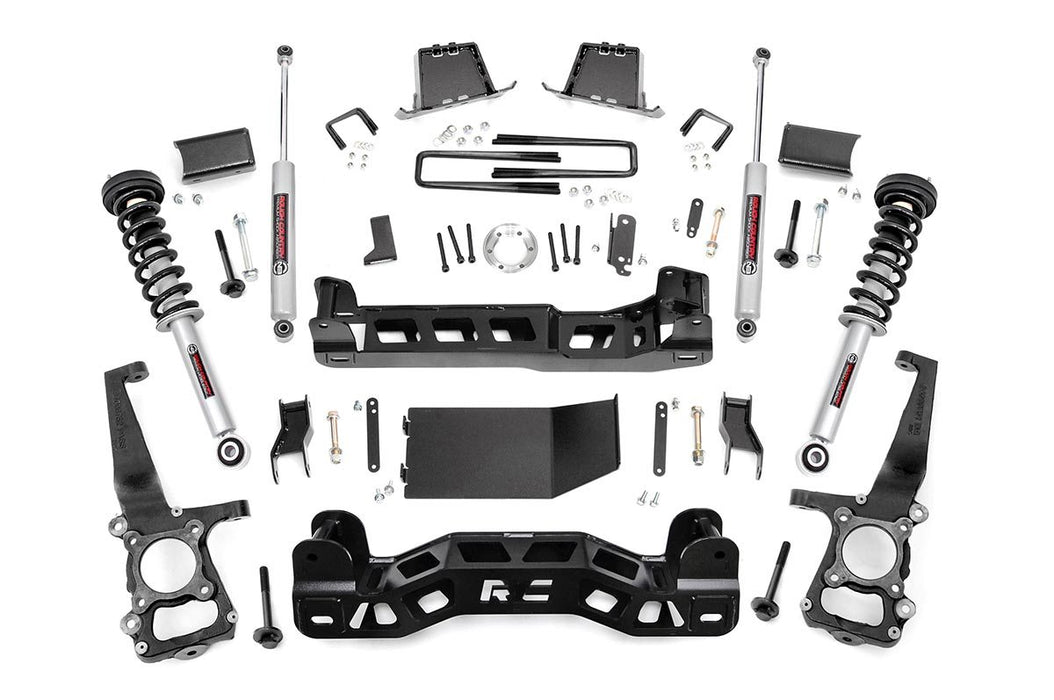 Rough Country 57532 6 Inch Suspension Lift Kit Lifted N3 Struts 11-14 F-150 4WD Rough Country - Truck Part Superstore