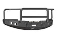 Road Armor 314R5B Stealth Winch Front Bumper; Lonestar Guard; Satin Black; Square Fog Light Holes; - Truck Part Superstore