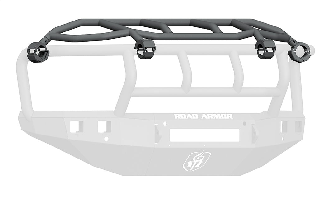Road Armor 315-INT Stealth Non-Winch Front Bumper; Intimidator Guard; Satin Black; - Truck Part Superstore
