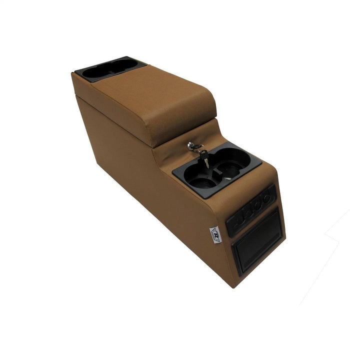 Rampage 31517 Locking Center Console; Spice; 27.25 in x 8.75 in. x 12.5 in.; - Truck Part Superstore
