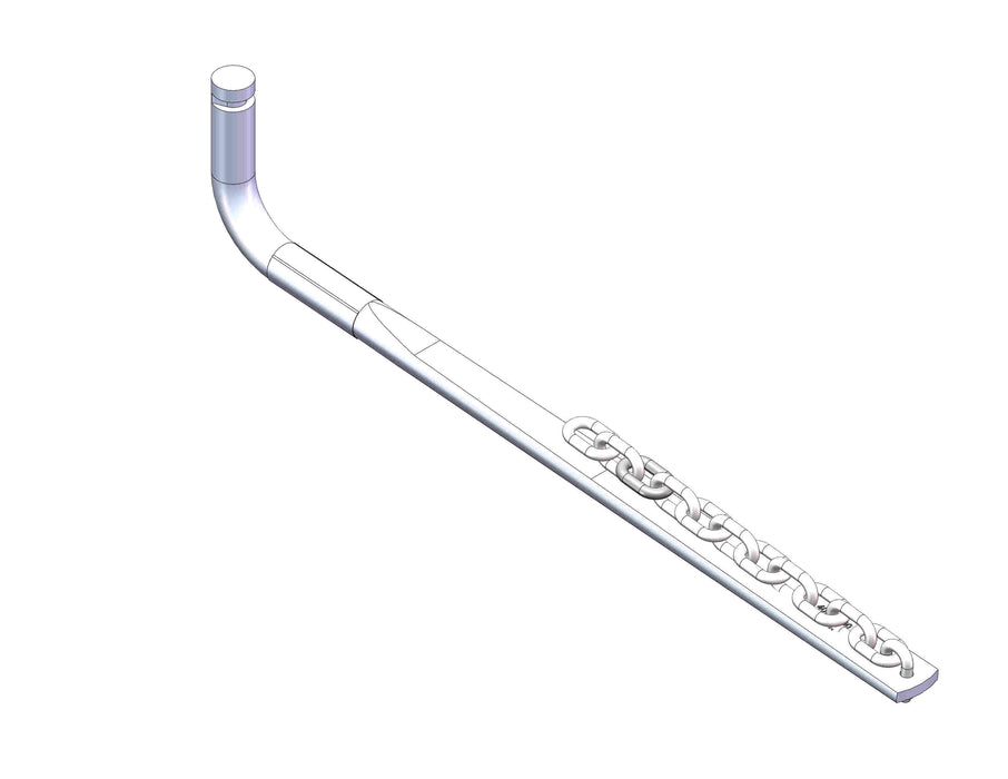 Husky Towing 31519 Replacement Rnd Spring Bar For Husky Wt Dist System 400 to 600 LB Tong W/Chain - Truck Part Superstore