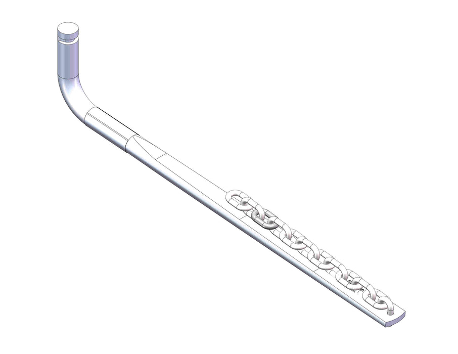Husky Towing 31520 Replacement Rnd Spring Bar For Husky Wt Dist System 501 to 800 LB Tong W/Chain - Truck Part Superstore