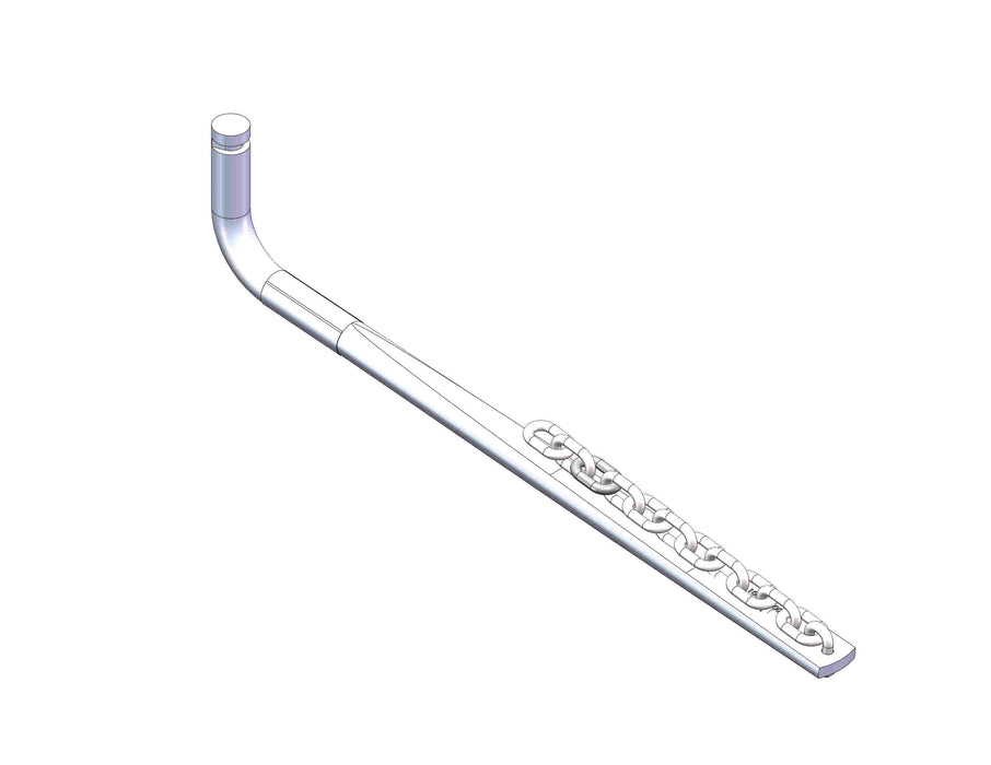 Husky Towing 31522 Replacement Rnd Spring Bar For Husky Wt Dist System 1001 to 1400 LB Tong W/Chain - Truck Part Superstore