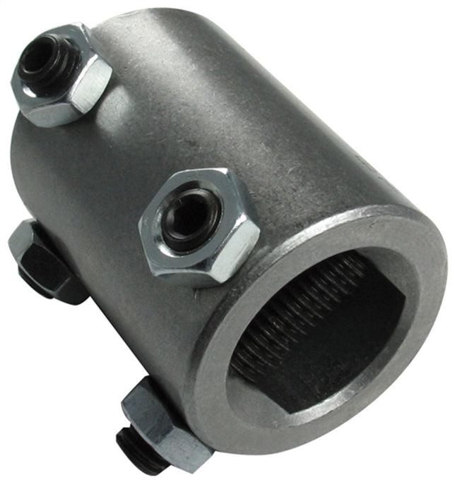 Borgeson 315249 Welded steel steering coupler. Fits 1in. Double-D X 3/4in. Double-D. - Truck Part Superstore